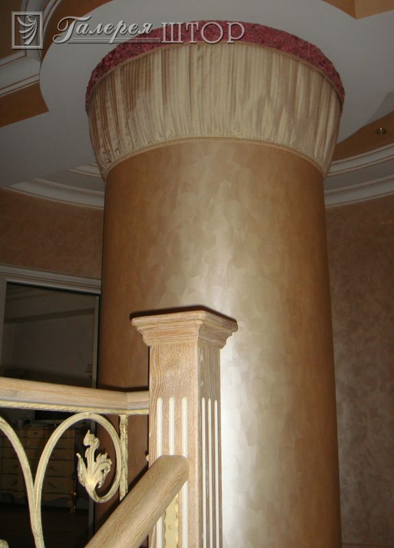 Декорирование колонны