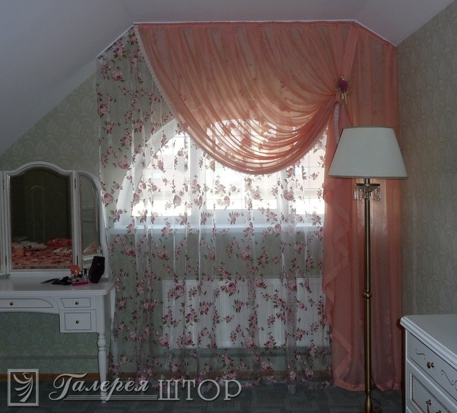 Спальня,Итальянские шторы