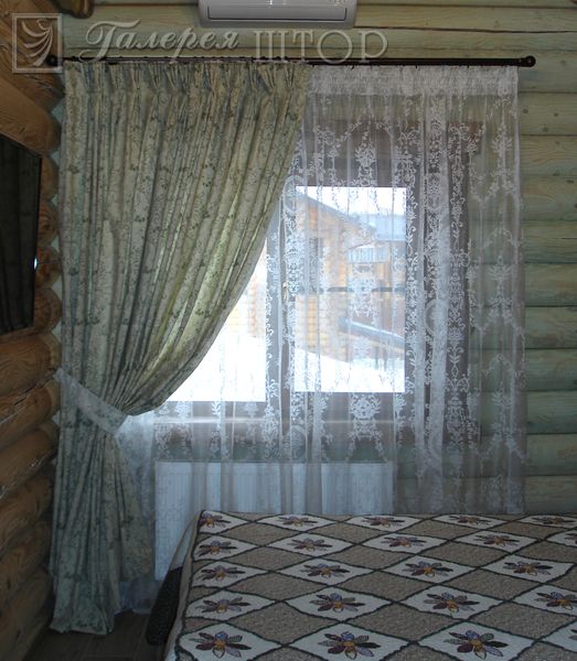 Классические шторы,Спальня