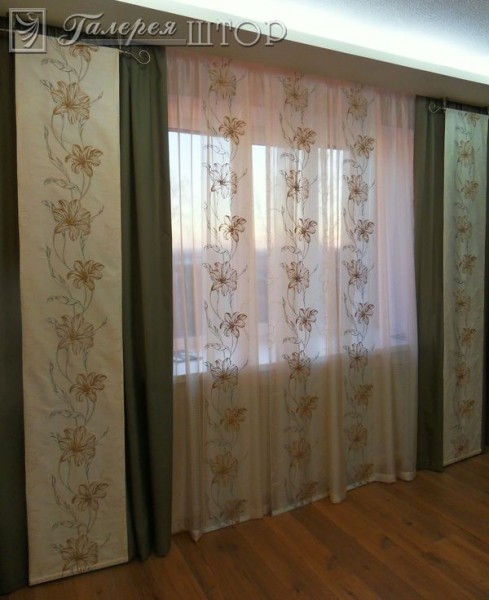 Японские шторы,Гостиная